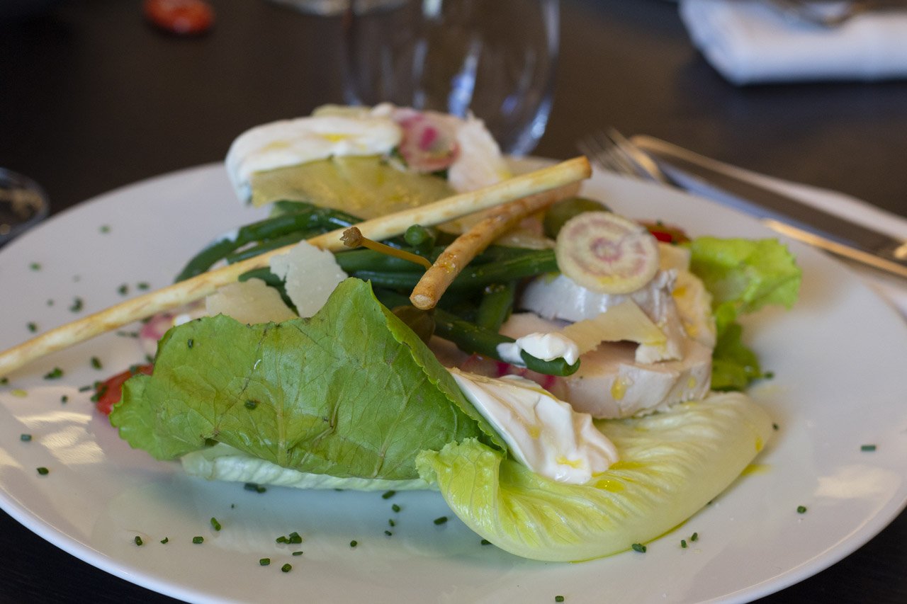 RDV Restaurant chic à Poitiers-Biard - Salade césar